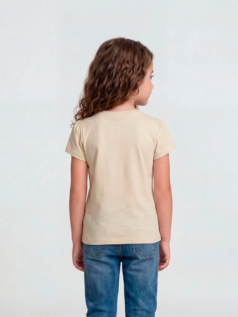 POLERA NIÑA HARVEST ALGODÓN MANGA CORTA PRINT - 2