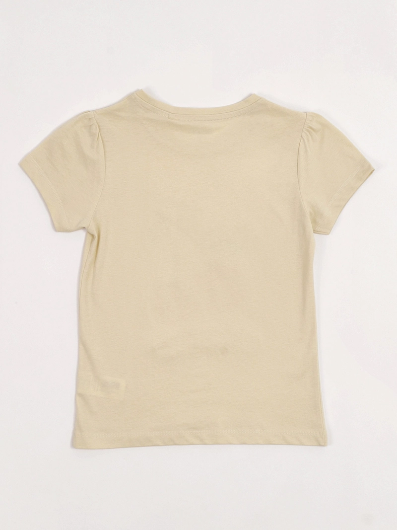 POLERA NIÑA HARVEST ALGODÓN MANGA CORTA PRINT - 4