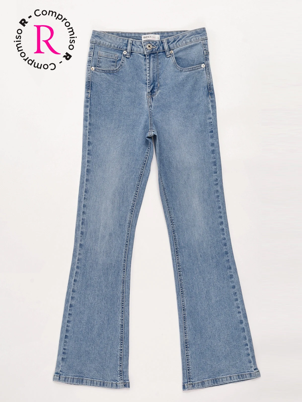 JEANS NIÑA INDEX TEEN ALGODÓN FLARE - 3