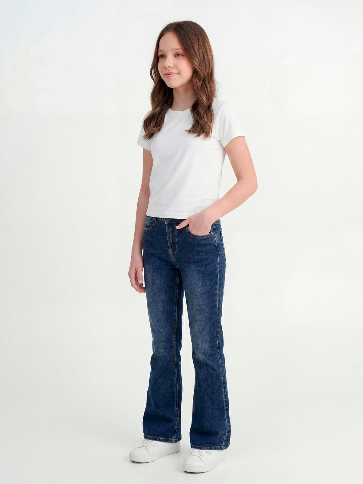 JEANS NIÑA INDEX TEEN ALGODÓN FLARE - 1