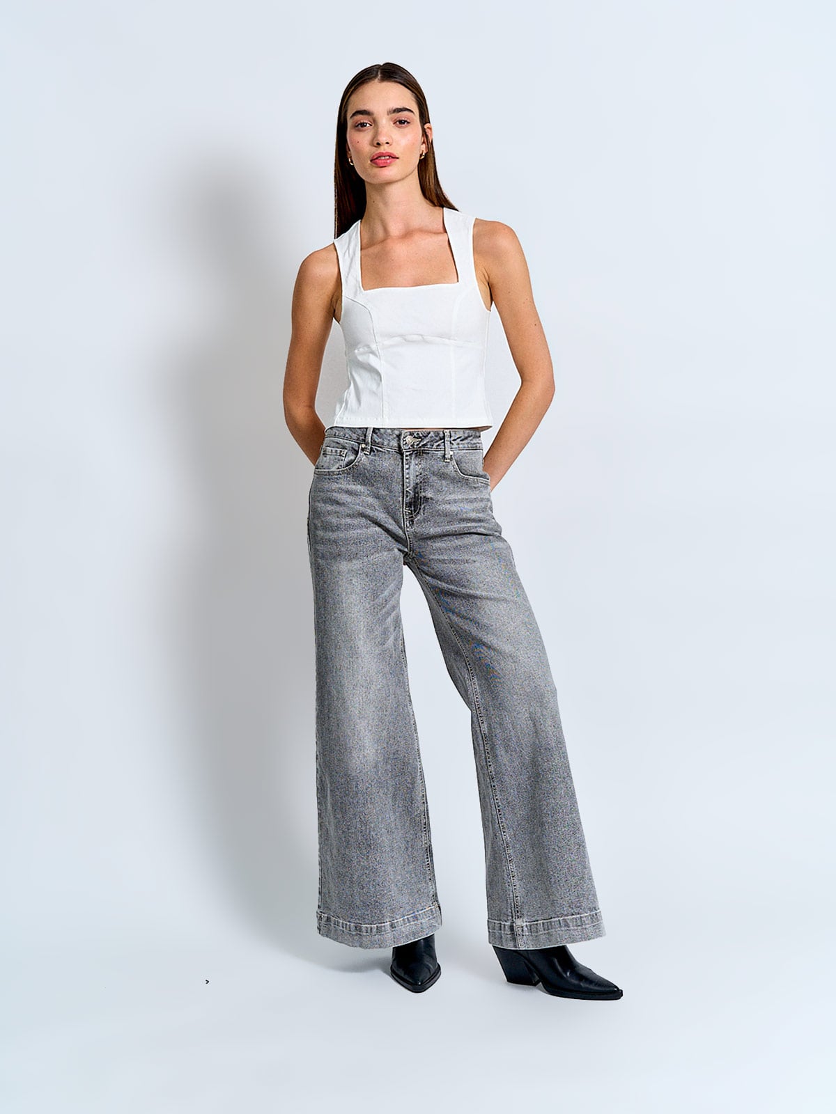 POLERA MUJER INDEX SIN MANGAS - 4
