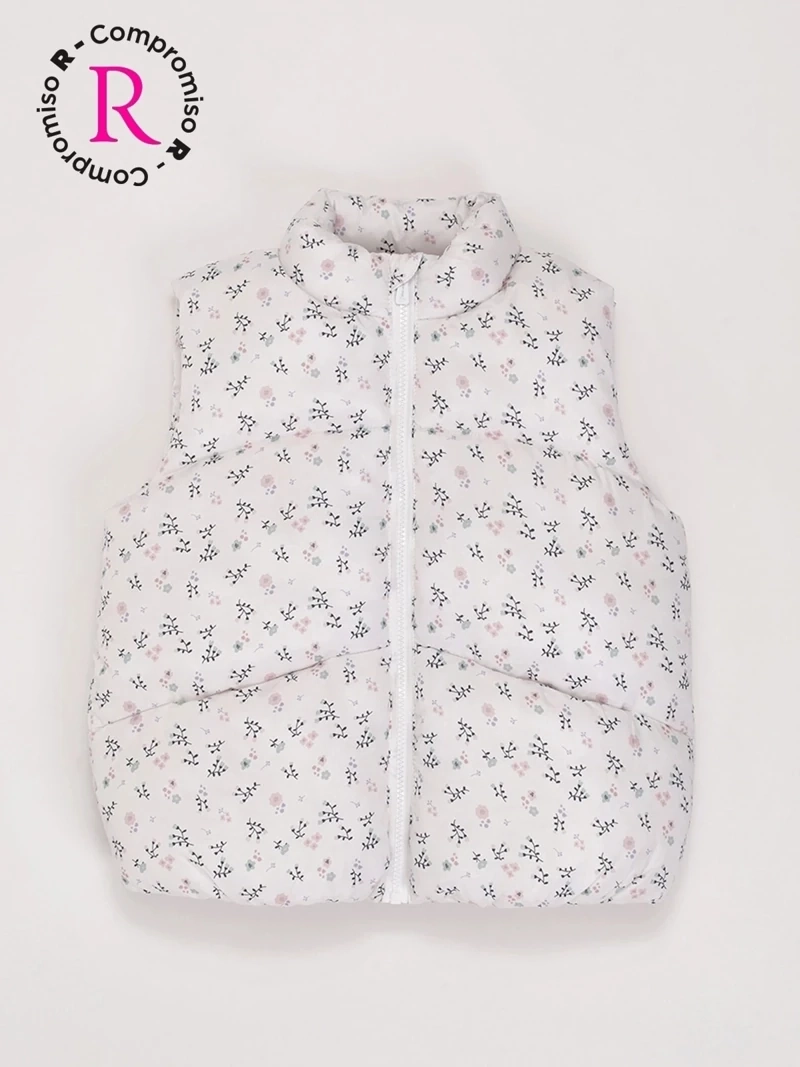 PARKA SIN MANGAS NIÑA HARVEST ESTAMAPADA - 3