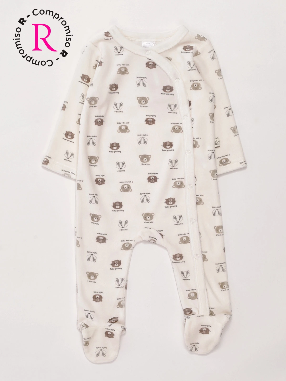 OSITO NIÑO BABY HARVEST ALGODÓN PLUSH ESTAMPADO - 3