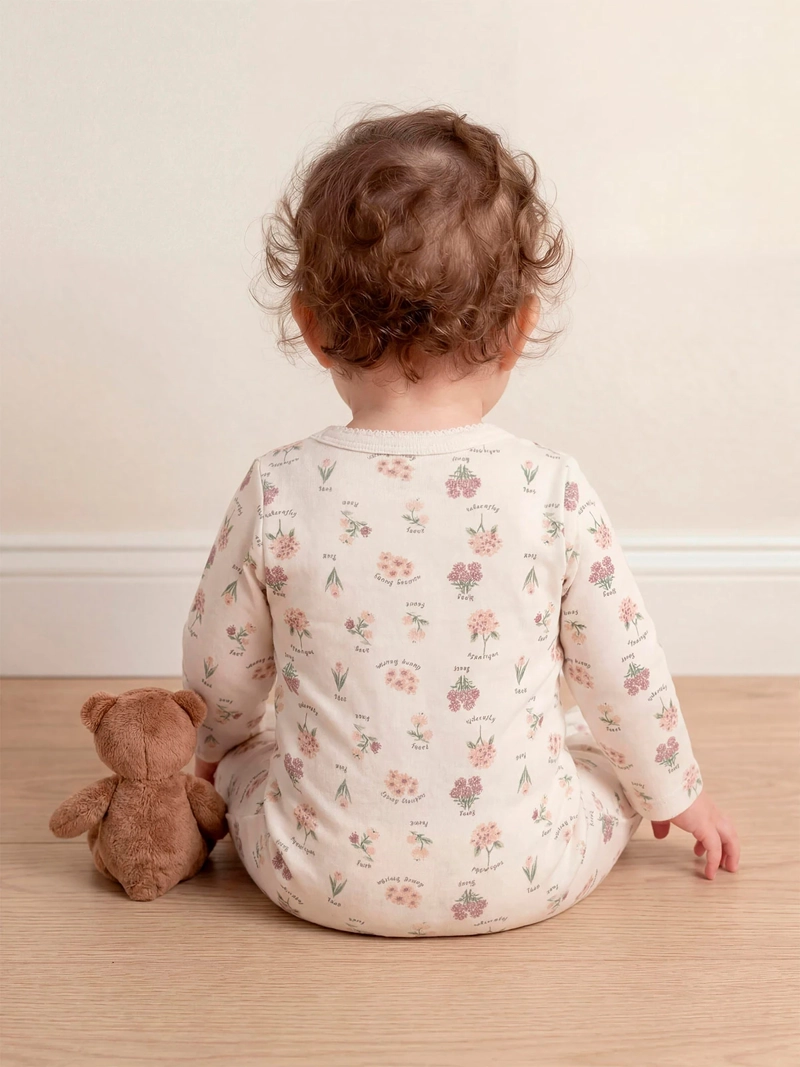 OSITO NIÑA BABY HARVEST ALGODÓN PLUSH ESTAMPADO - 2