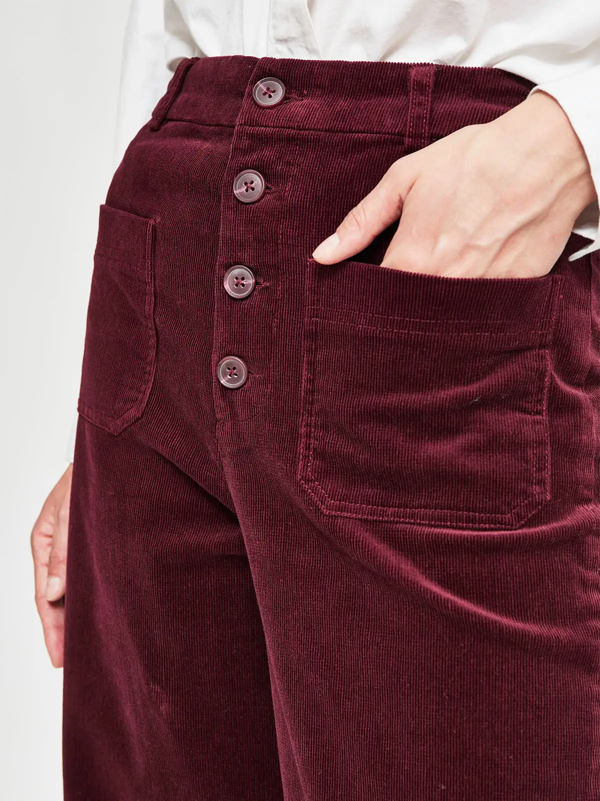 PANTALÓN MUJER SFERA ALGODÓN  - 4