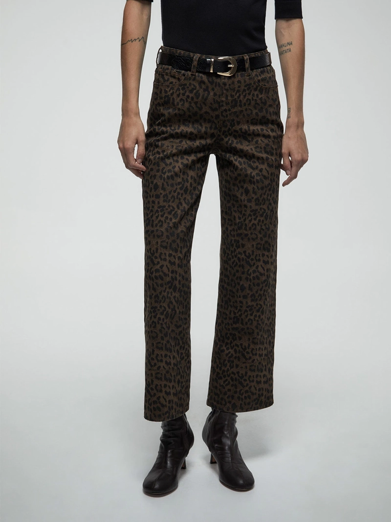 JEANS MUJER SFERA RECTO TIRO ALTO - 1