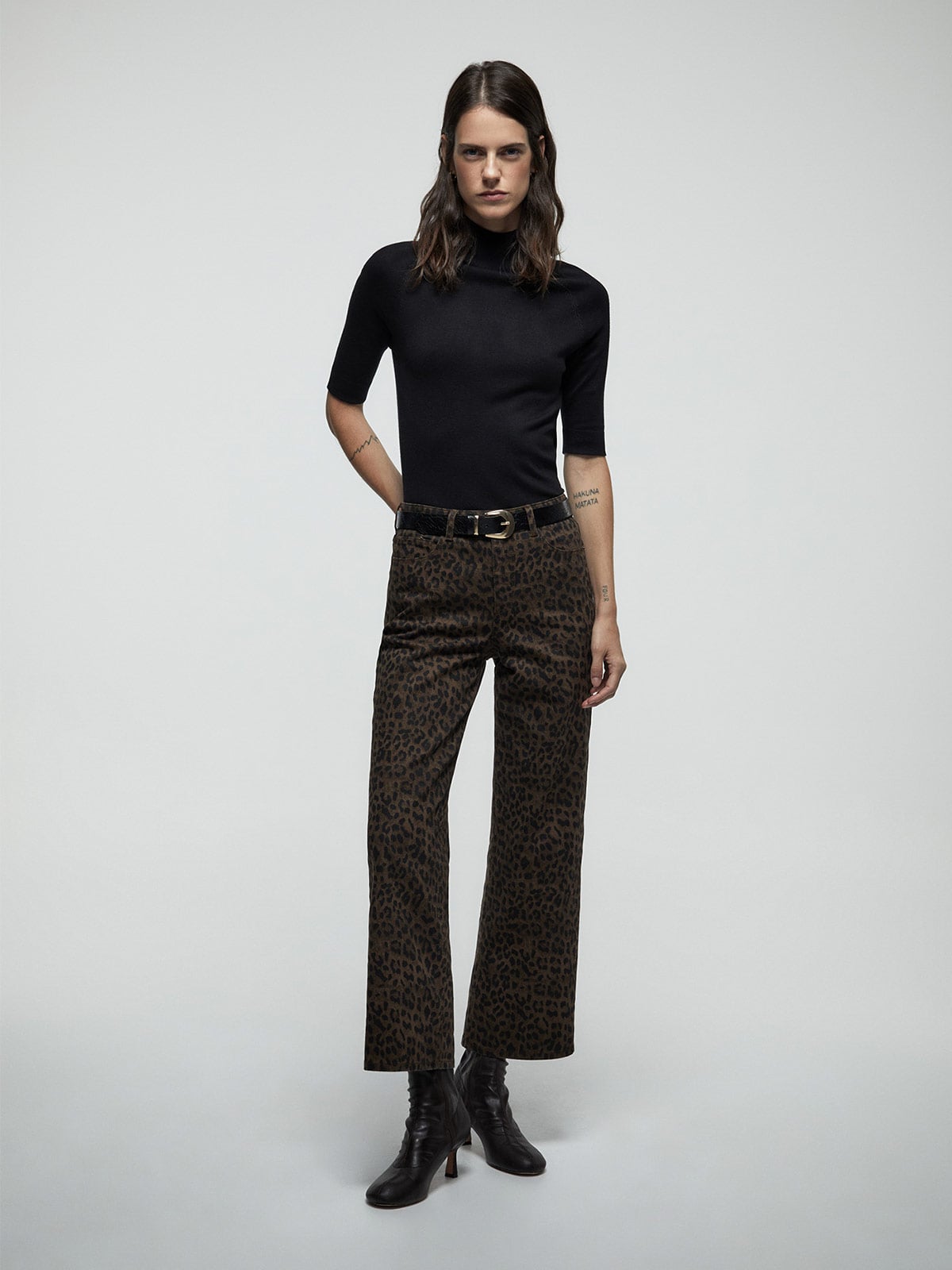 JEANS MUJER SFERA RECTO TIRO ALTO - 3