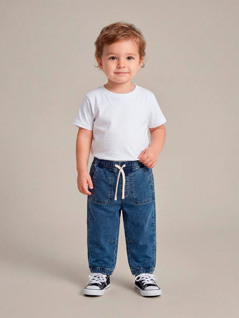 JEANS NIÑO BABY HARVEST ALGODÓN JOGGER - 1