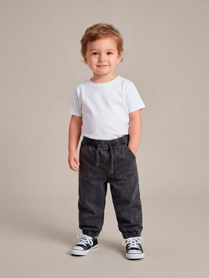 JEANS NIÑO BABY HARVEST ALGODÓN JOGGER - 1