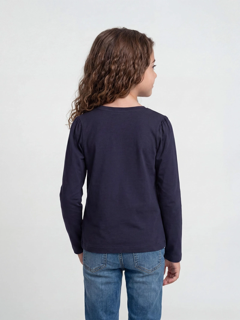 POLERA MANGA LARGA NIÑA HARVEST PUNTA - 2
