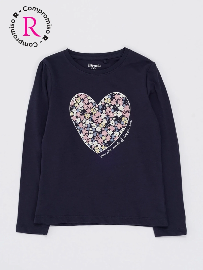 POLERA MANGA LARGA NIÑA HARVEST PUNTA - 3