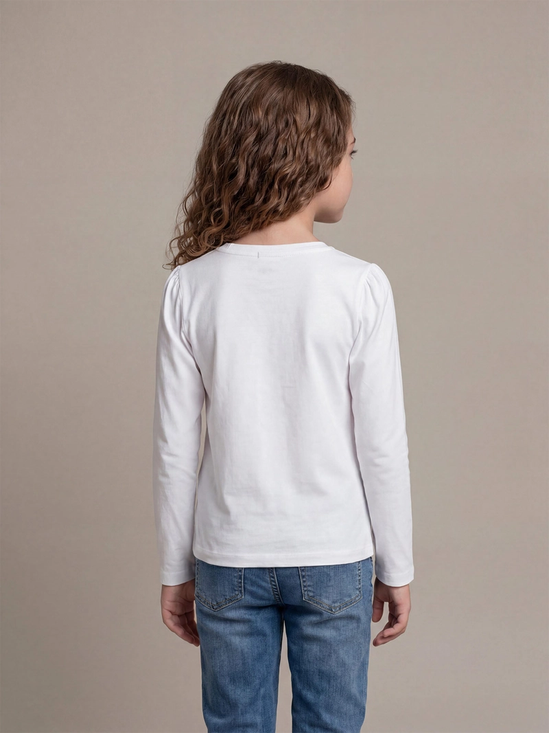 POLERA MANGA LARGA NIÑA HARVEST PUNTA - 2