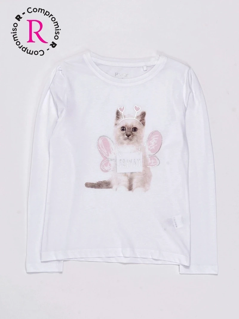 POLERA MANGA LARGA NIÑA HARVEST PUNTA - 3