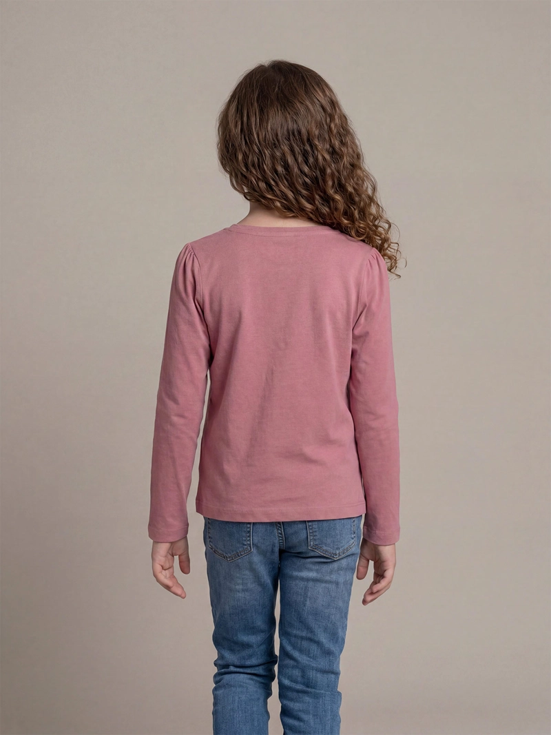 POLERA MANGA LARGA NIÑA HARVEST PUNTA - 2