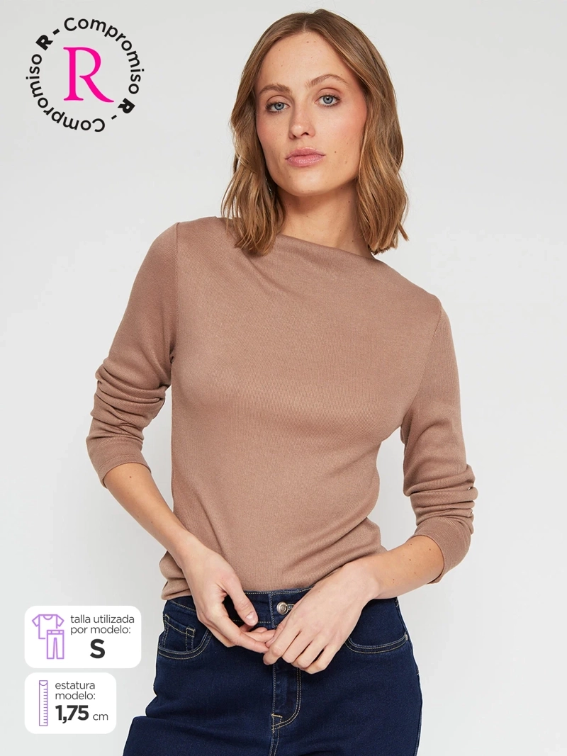 POLERA MUJER MARQUIS MANGA LARGA - 1