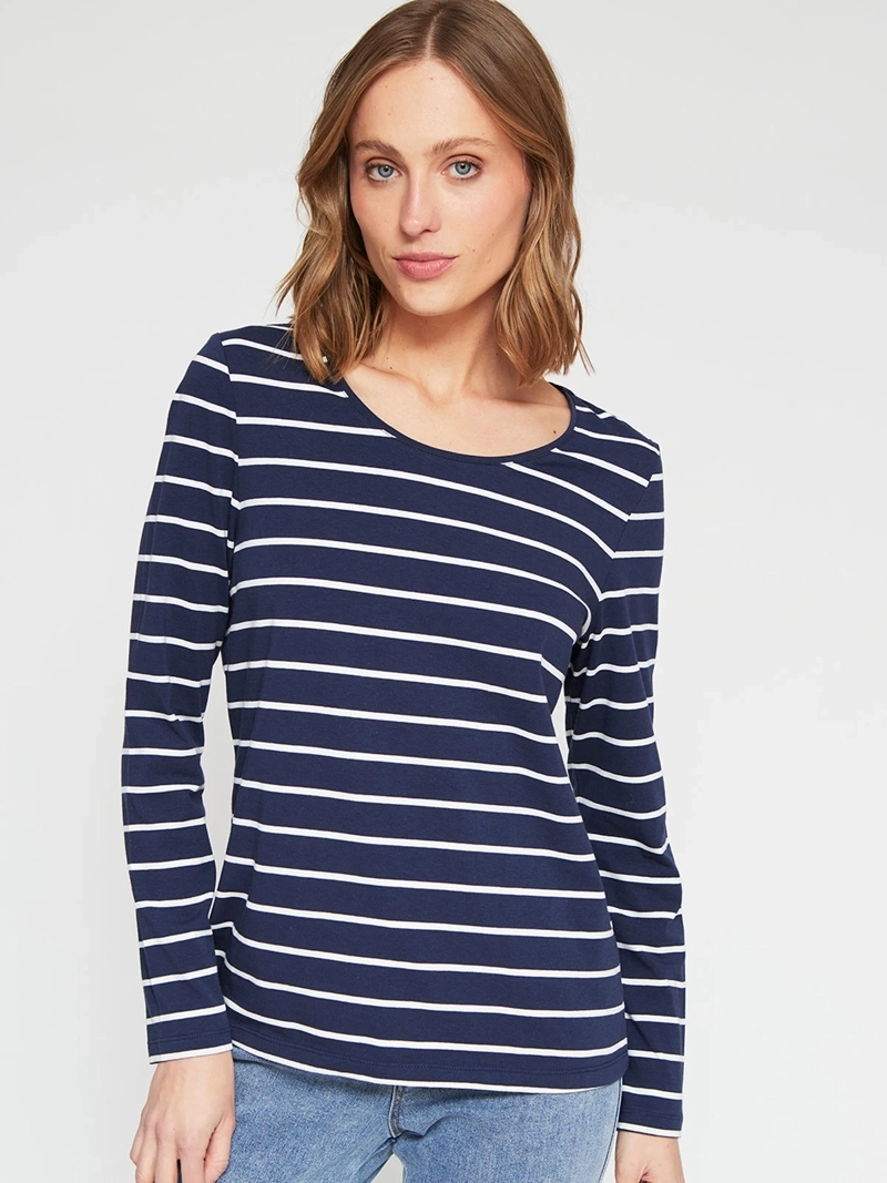 POLERA MUJER MARQUIS ALGODÓN MANGA LARGA - 2