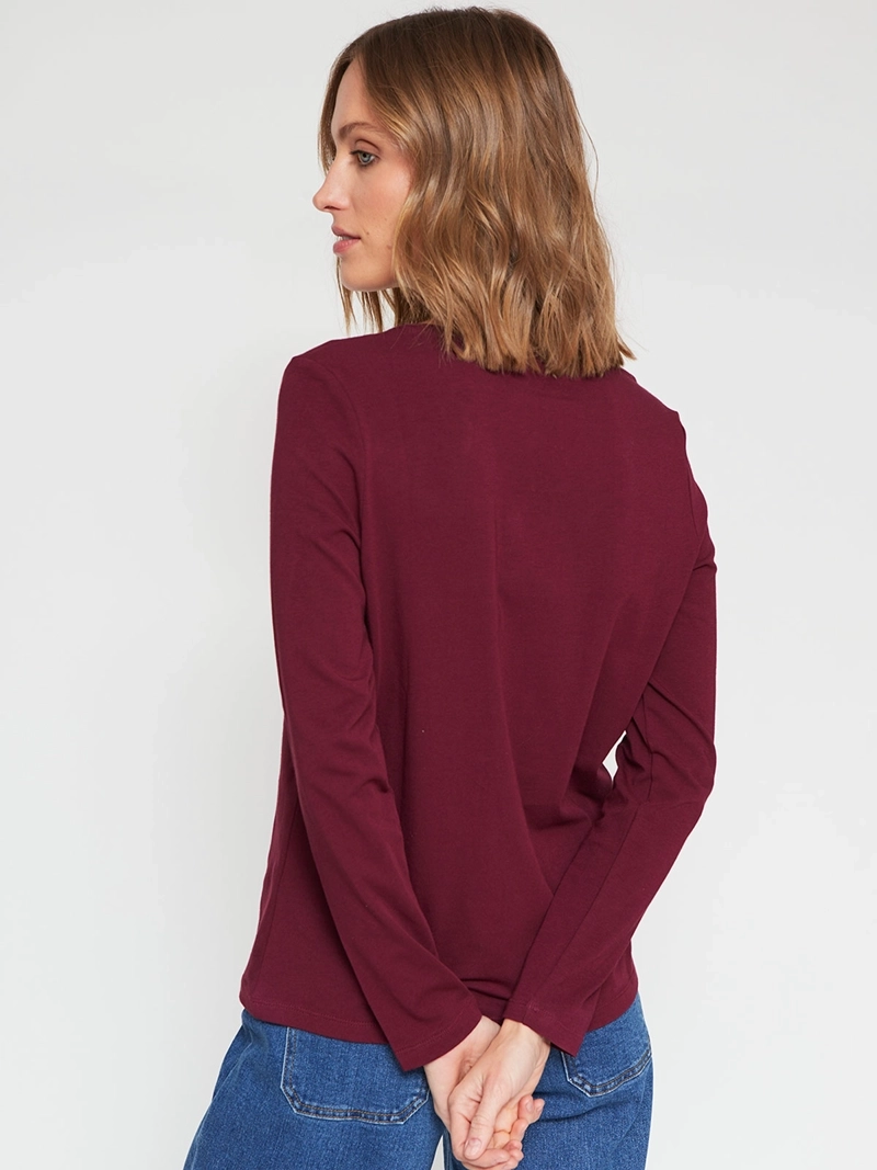 POLERA MUJER MARQUIS ALGODÓN MANGA LARGA - 3