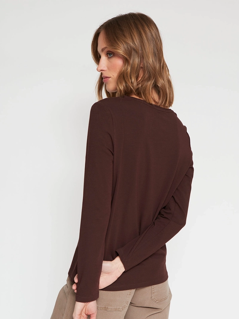 POLERA MUJER MARQUIS ALGODÓN MANGA LARGA - 3