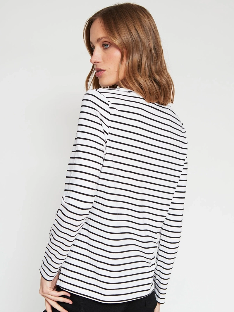 POLERA MUJER MARQUIS ALGODÓN MANGA LARGA - 3