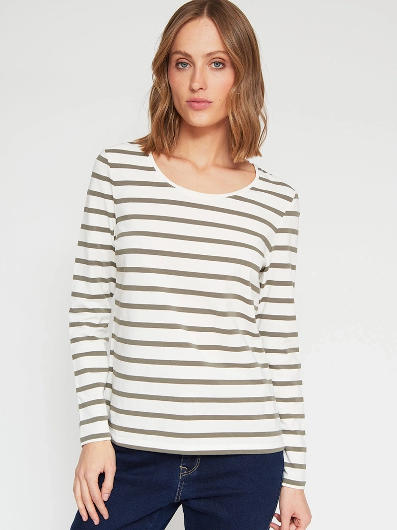 POLERA MUJER MARQUIS ALGODÓN MANGA LARGA - 2