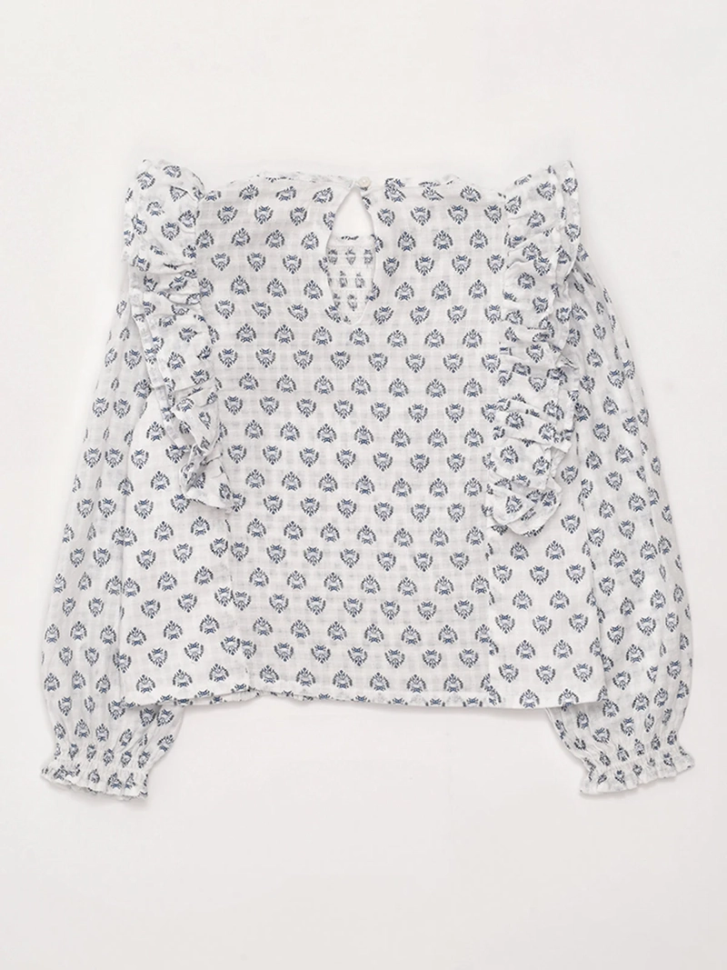 BLUSA NIÑA HARVEST ALGODÓN MANGA LARGA PANAL - 2