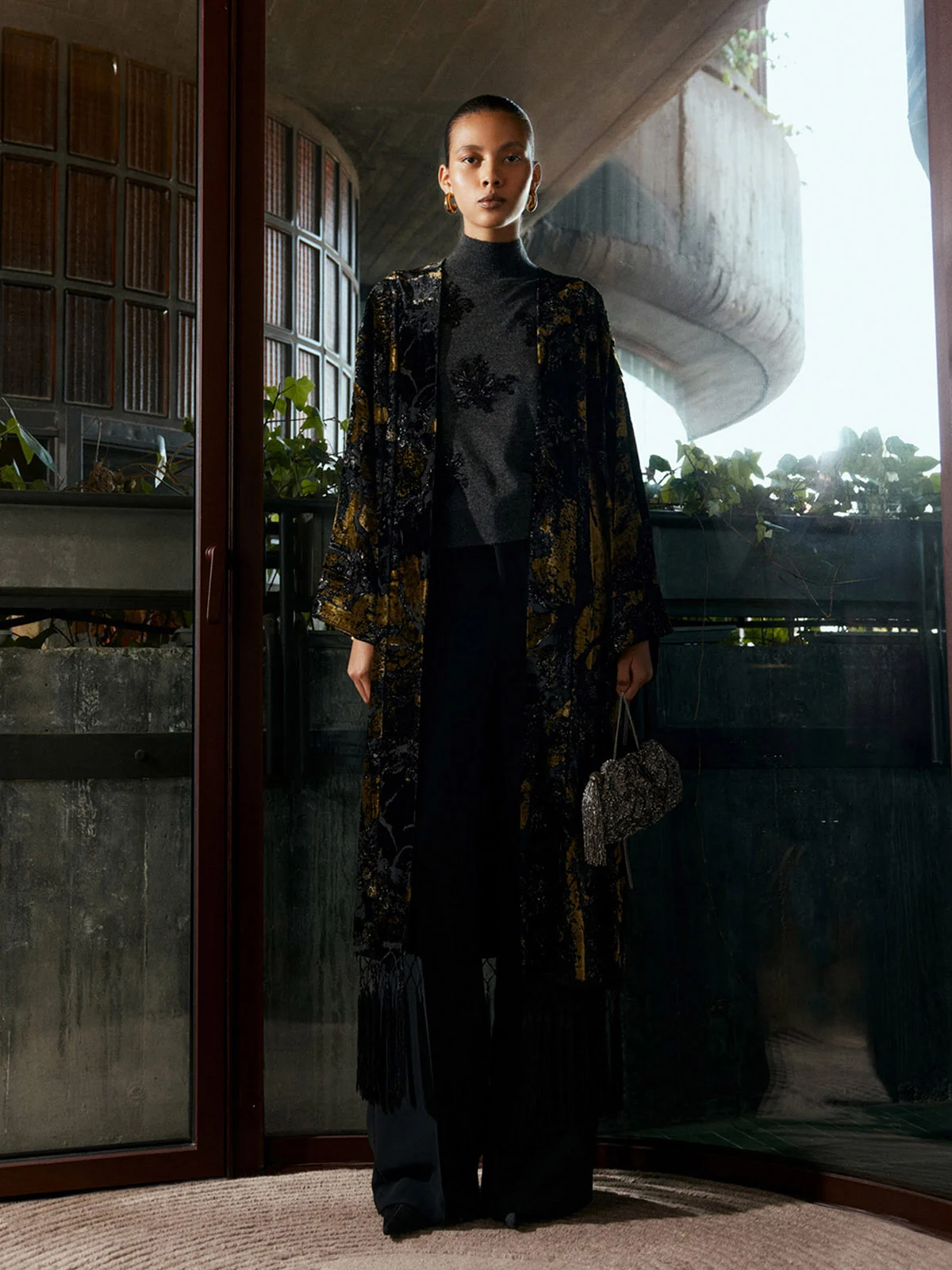 KIMONO MUJER SFERA FLECOS - 1
