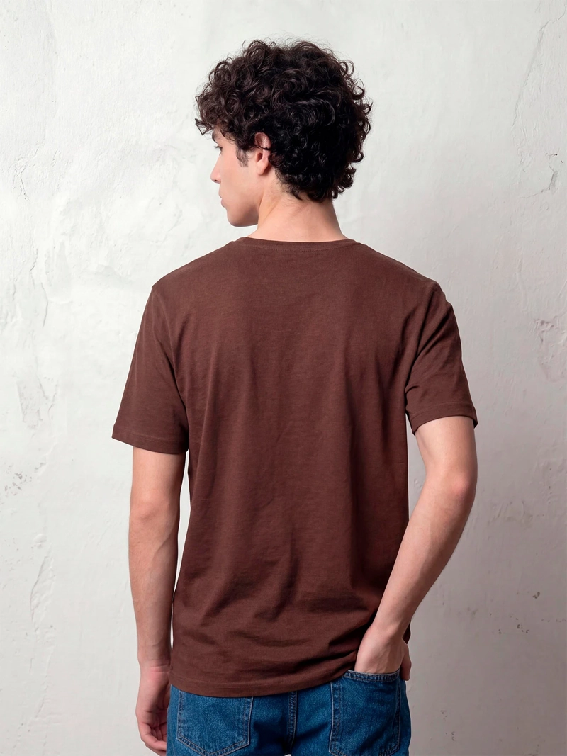 POLERA HOMBRE INDEX ALGODÓN CUELLO REDONDO MANGA CORTA - 2