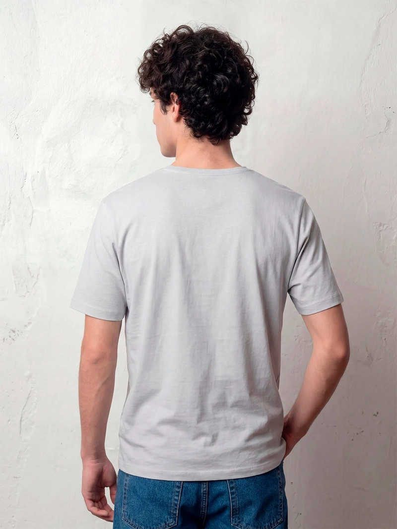 POLERA HOMBRE INDEX ALGODÓN CUELLO REDONDO MANGA CORTA - 2