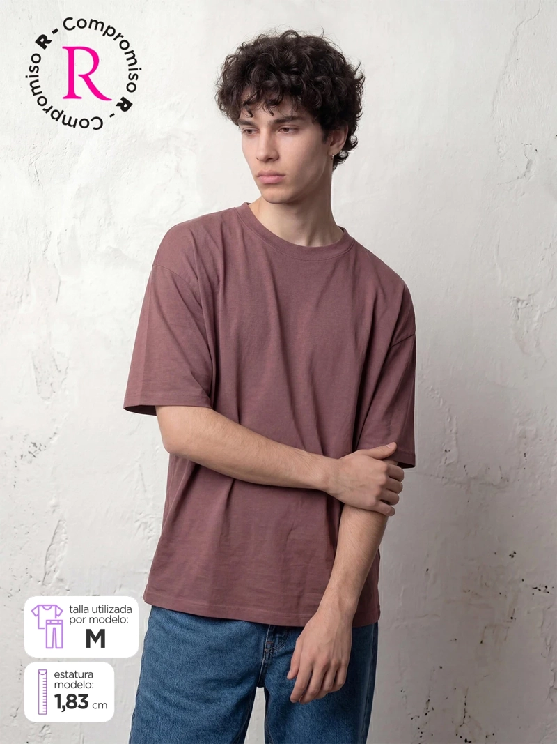 POLERA HOMBRE INDEX ALGODÓN CUELLO REDONDO MANGA CORTA - 1