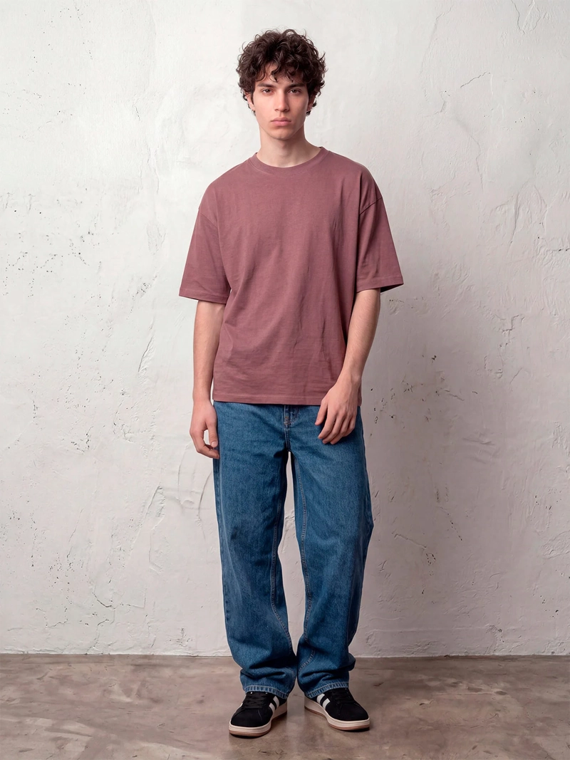POLERA HOMBRE INDEX ALGODÓN CUELLO REDONDO MANGA CORTA - 3