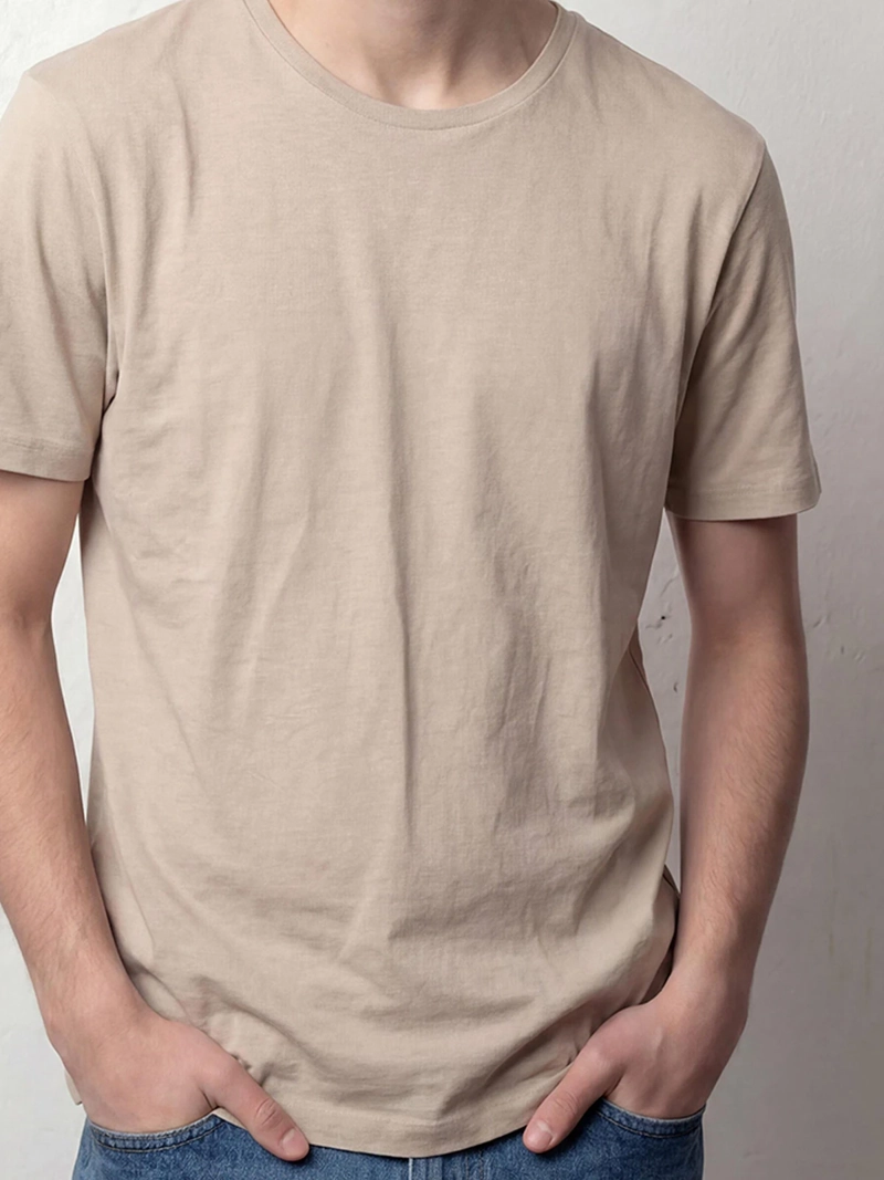 POLERA HOMBRE INDEX ALGODÓN CUELLO REDONDO MANGA CORTA - 4