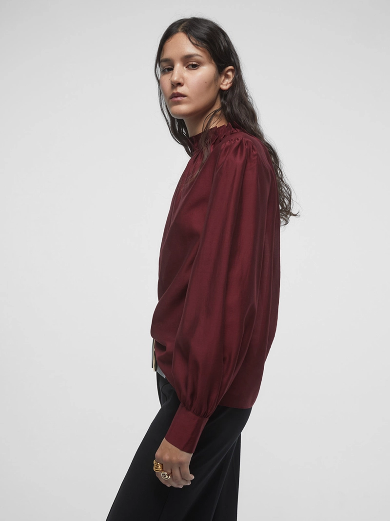 BLUSA MUJER SFERA MANGA LARGA - 2
