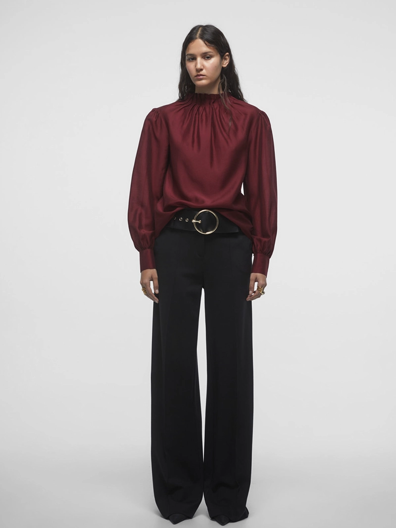 BLUSA MUJER SFERA MANGA LARGA - 4