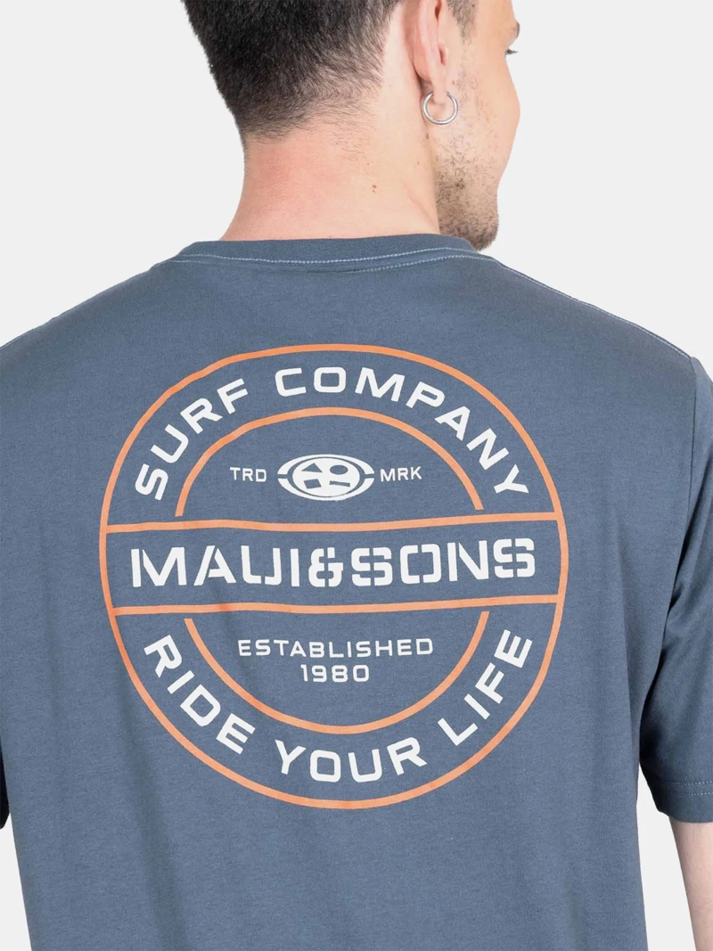 POLERA HOMBRE MAUI AND SONS ALGODÓN MANGA CORTA - 3
