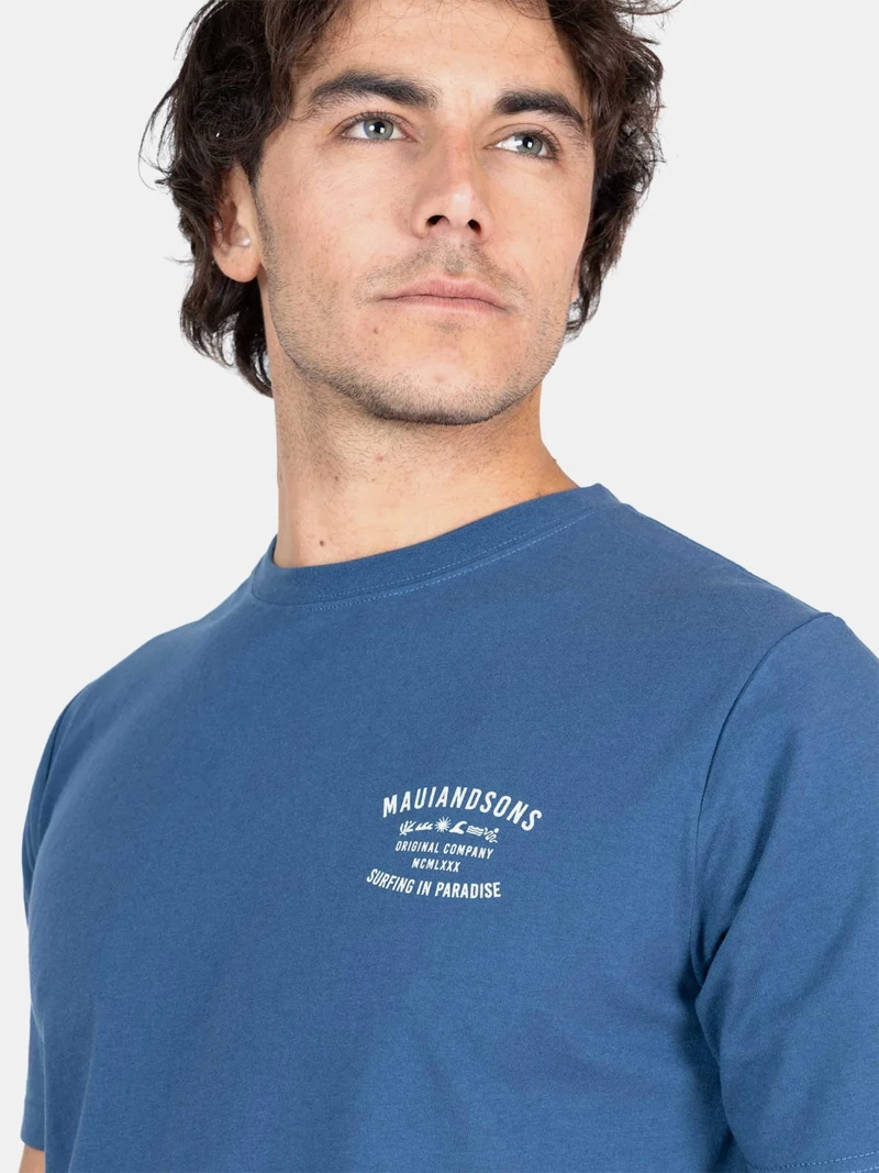 POLERA HOMBRE MAUI AND SONS ALGODÓN MANGA CORTA - 3