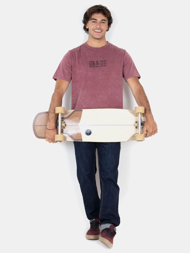POLERA HOMBRE MAUI AND SONS ALGODÓN MANGA CORTA - 4