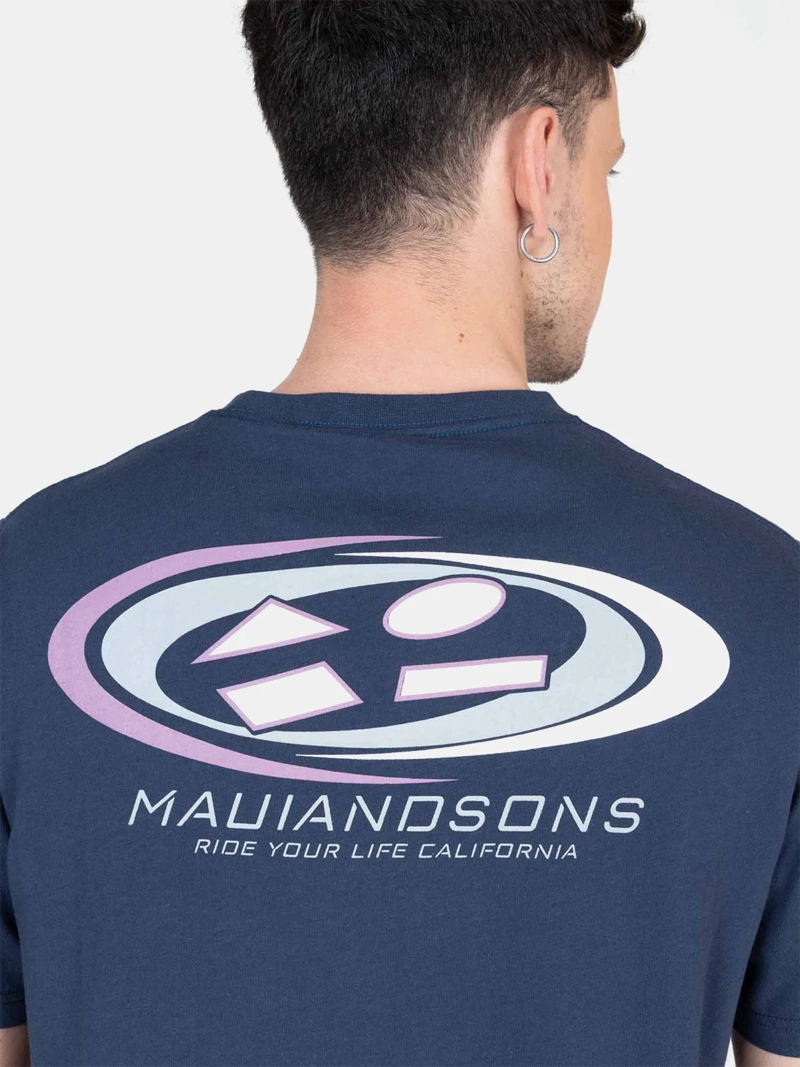 POLERA HOMBRE MAUI AND SONS ALGODÓN MANGA CORTA - 3