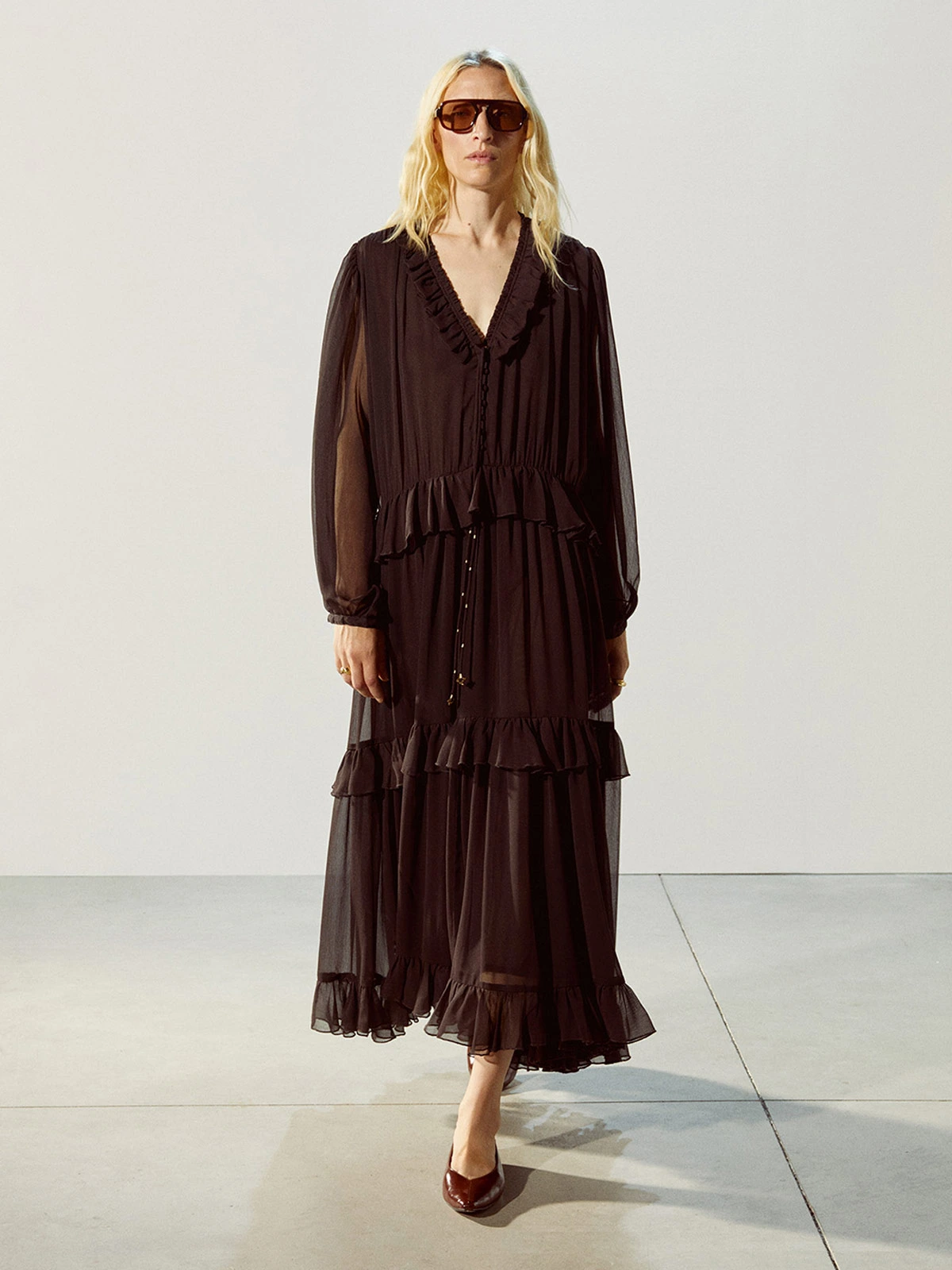 VESTIDO MUJER SFERA LARGA BOHO - 1