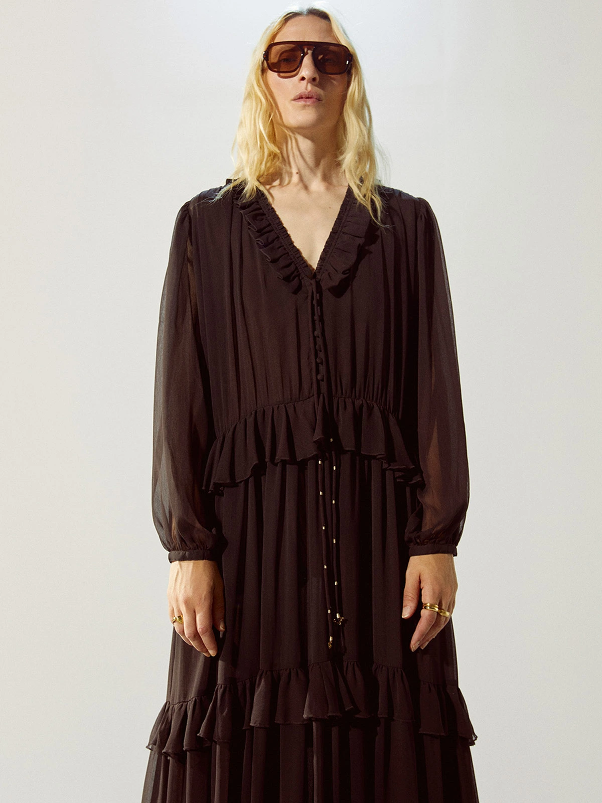 VESTIDO MUJER SFERA LARGA BOHO - 2
