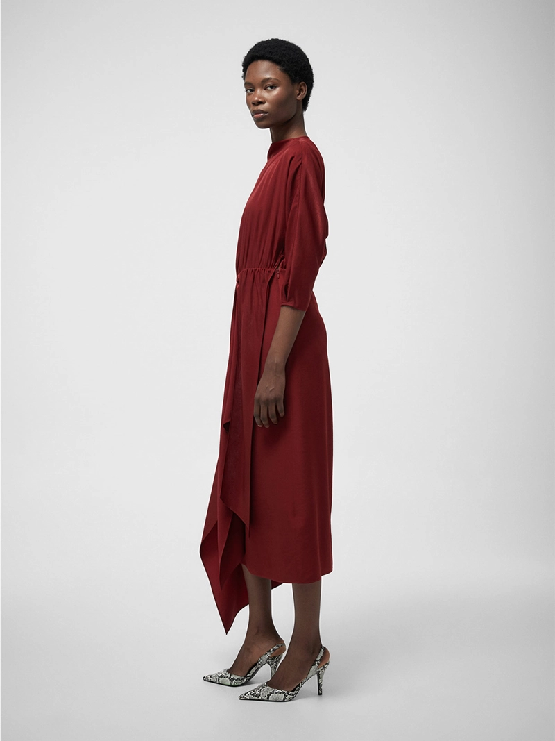 VESTIDO MUJER SFERA MIDI NUDO - 5