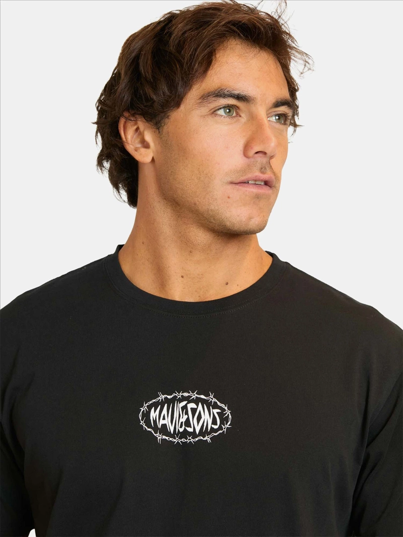 POLERA HOMBRE MAUI AND SONS ALGODÓN MANGA CORTA - 3