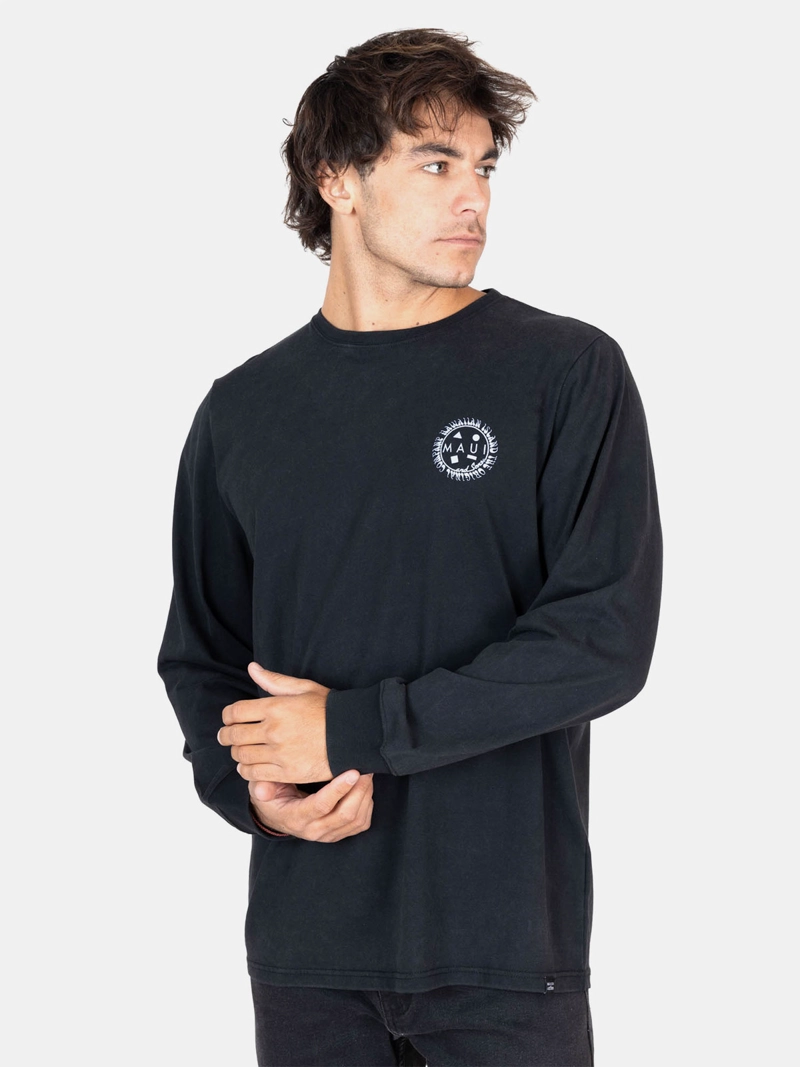 POLERA HOMBRE MAUI AND SONS ALGODÓN MANGA LARGA - 1