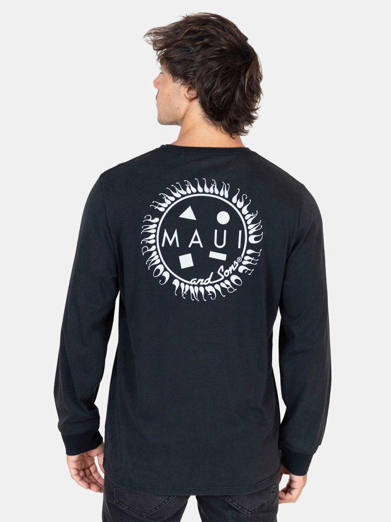 POLERA HOMBRE MAUI AND SONS ALGODÓN MANGA LARGA - 2