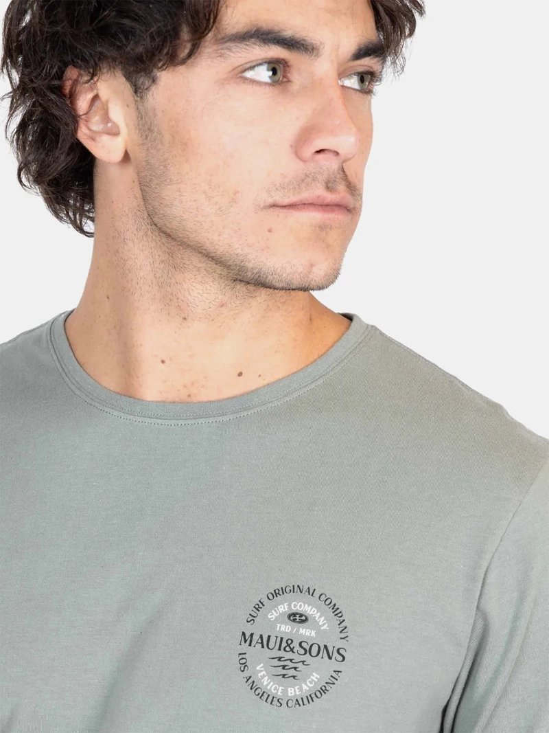 POLERA HOMBRE MAUI AND SONS ALGODÓN MANGA LARGA - 3