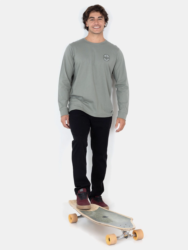 POLERA HOMBRE MAUI AND SONS ALGODÓN MANGA LARGA - 4