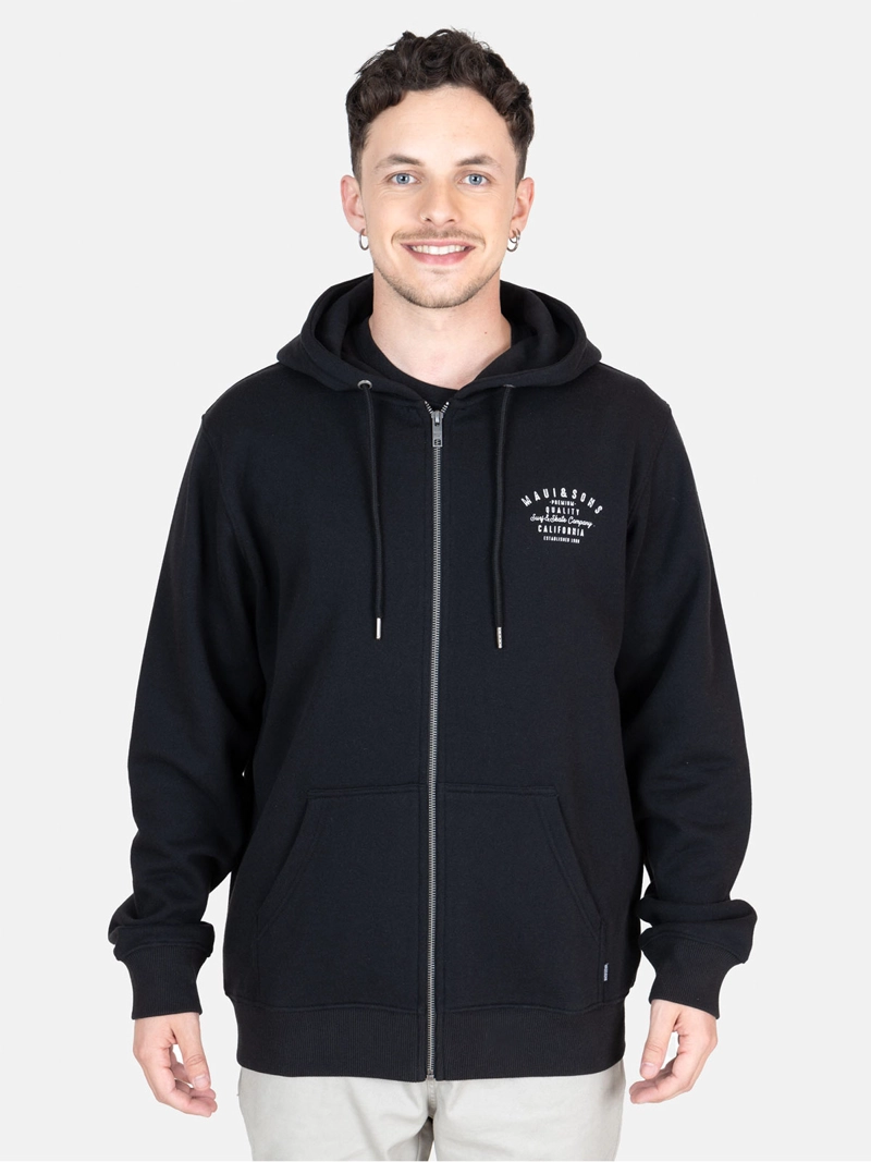 POLERÓN HOMBRE MAUI AND SONS ALGODÓN FULL ZIPPER - 1