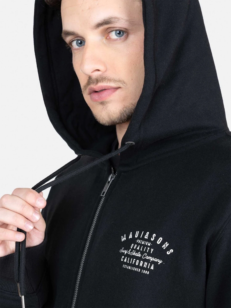 POLERÓN HOMBRE MAUI AND SONS ALGODÓN FULL ZIPPER - 3