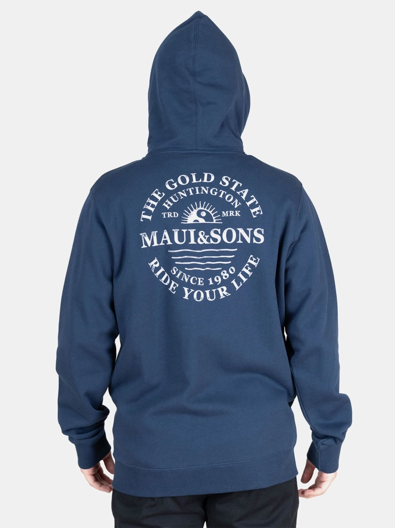 POLERÓN HOMBRE MAUI AND SONS ALGODÓN FULL ZIPPER - 2