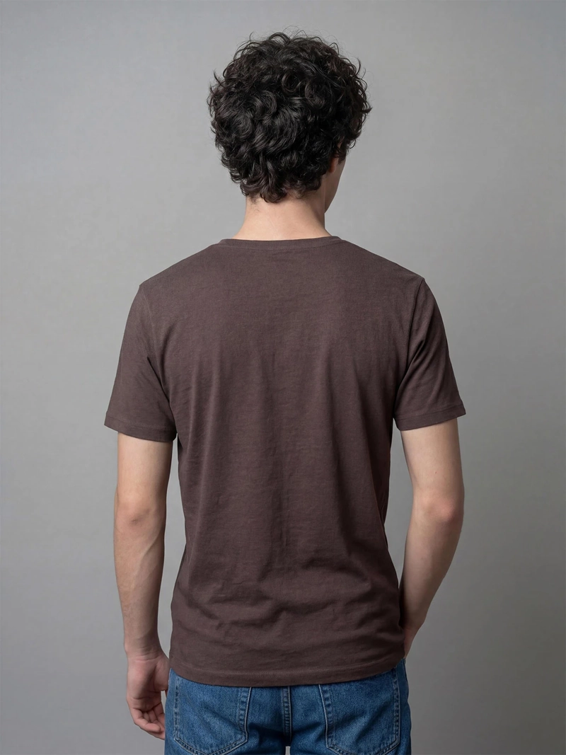 POLERA HOMBRE INDEX ALGODÓN CUELLO HENLEY MANGA CORTA - 2