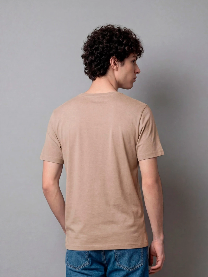 POLERA HOMBRE INDEX ALGODÓN CUELLO HENLEY MANGA CORTA - 2